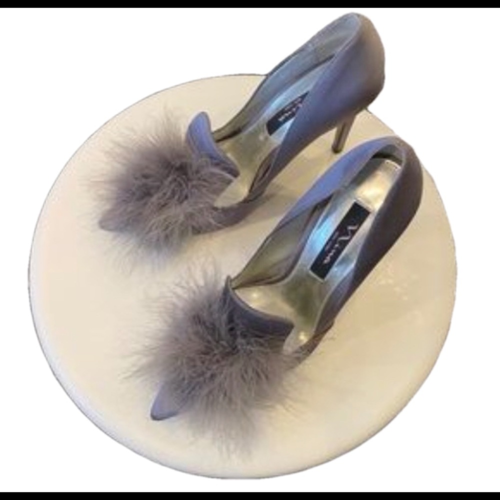 Nina New York Satin Stiletto w/Caribou